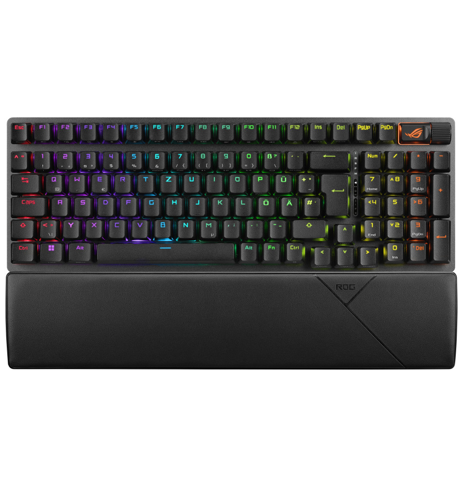 Asus Tastatur ROG Strix Scope II 96 WL Tastatur dt  BLK