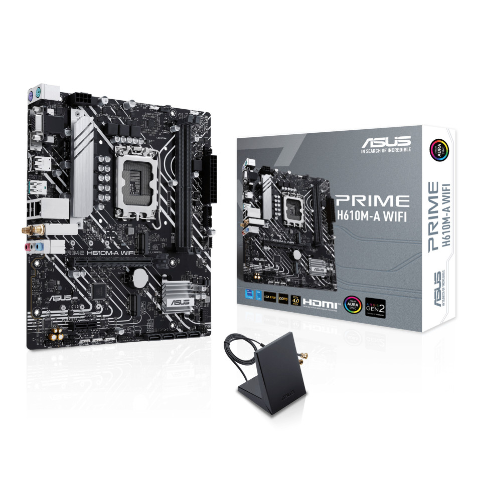 MB ASUS PRIME H610M A WIFI             Intel 1700 DDR5 mATX 