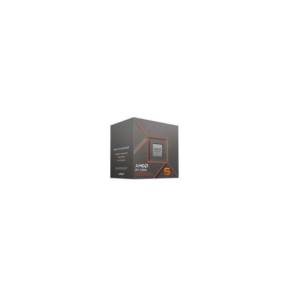 Processador AMD Ryzen 5 8500G 6-Core 3.5GHz C/ Turbo 5.0GHz 22MB Cache SktAM5 100-100000931BOX