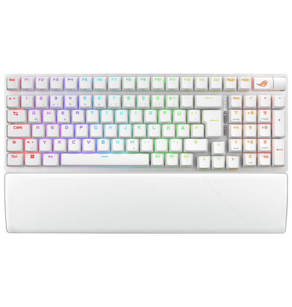 Asus Tastatur ROG Strix Scope II 96 WL Tastatur dt  WHT