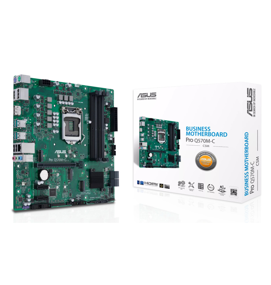 MB ASUS PRO Q570M C                    Intel 1200 DDR4 mATX 