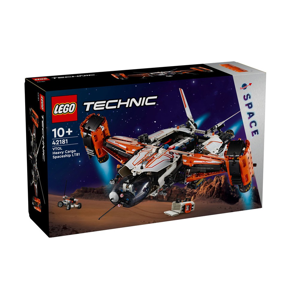 LEGO Technic Nave Espacial de Transporte Pesado VTOL LT81 V29 - 42181