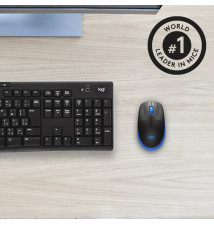  Logitech M190 Wireless  Mouse Blue    910 00590