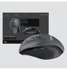  Logitech M705 Wireless  Mouse Charcoal