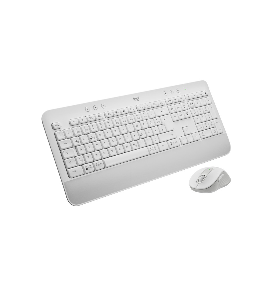 Logitech Wireless Keyboard Mouse MK650 white retail