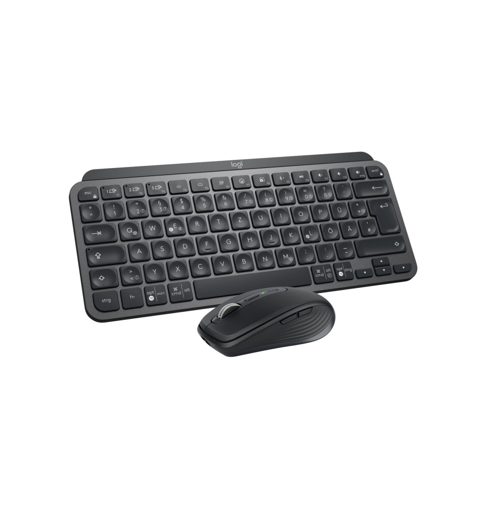 Logitech Wireless Keyboard Mouse MX Keys Mini Combo graphite
