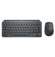 Logitech Wireless Keyboard Mouse MX Keys Mini Combo graphite
