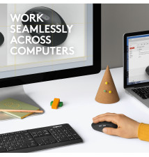 RATON OPTICO WIRELESS M590 MULTI DISPOSITIVO SILENT NEGRO LOGITECH