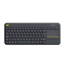 TECLADO WIRELESS K400 PLUS TOUCH PAD NEGRO LOGITECH