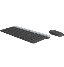 TECLADO   RATON WIRELESS MK470 SLIM NEGRO LOGITECH