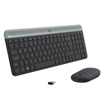 TECLADO   RATON WIRELESS MK470 SLIM NEGRO LOGITECH