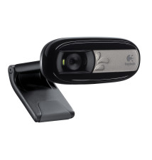 WEBCAM LOGITECH C170   640x480   FOTOS HASTA 5MPX   VIDEO HASTA 1024x768   MICR FONO CON REDUCCION D