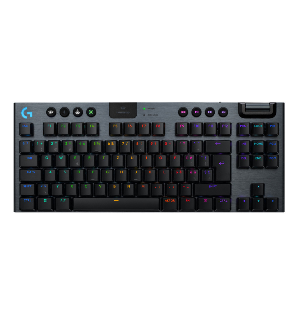 Keyboard Logitech Gaming G915X Lightspeed wireless black  DE   920 012716 