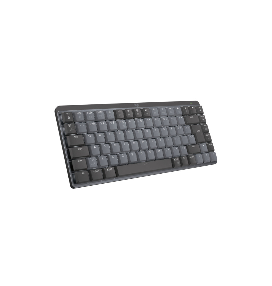 Teclado Mec nico Logitech MX Mechanical Mini Bluetooth  US  Clicky Switch