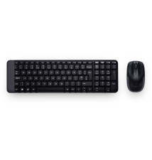 Teclado Rato Logitech MK220 Desktop Wireless  PT 