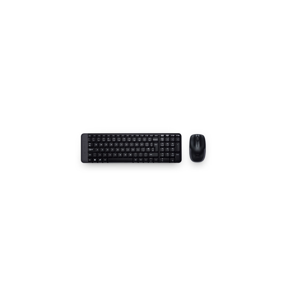 Teclado Rato Logitech MK220 Desktop Wireless  PT 