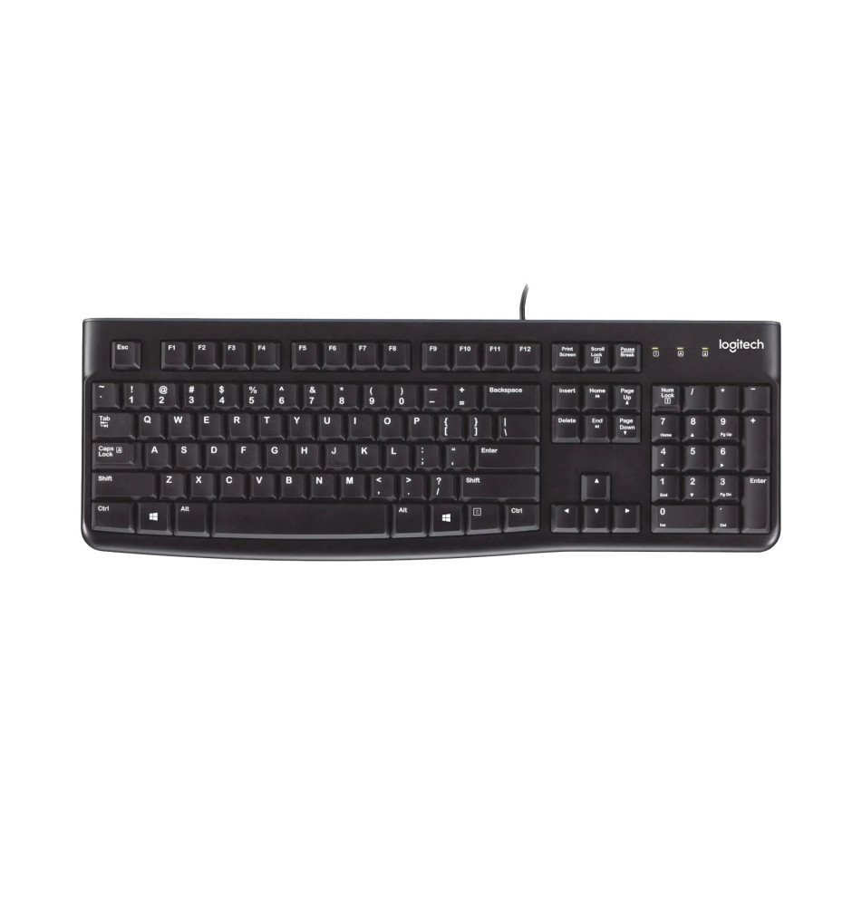 TECLADO LOGITECH K120  RETAIL FRANCES CON CABLE USB P N 920 002488