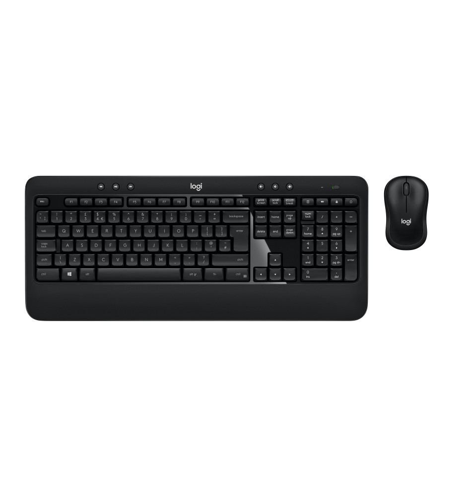 Logitech    Advanced Combo MK450 Pack Inal mbrico   Teclado   Rat n   3 botones   Uso Ambidiestro   