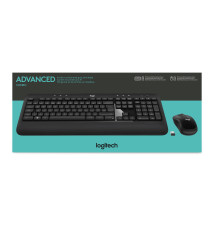 Logitech    Advanced Combo MK450 Pack Inal mbrico   Teclado   Rat n   3 botones   Uso Ambidiestro   