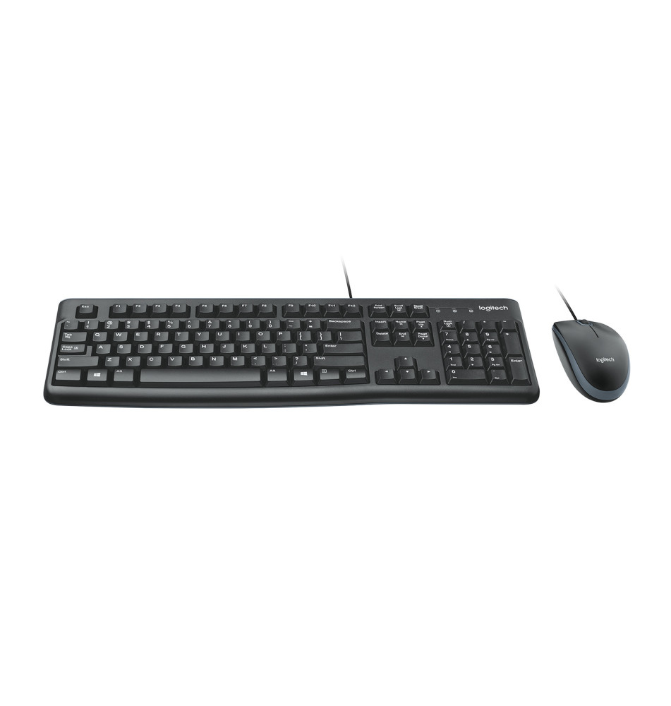 Logitech Desktop MK120  FR  black noir