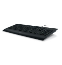 Logitech Corded K280e   Tastatur   Schweizer