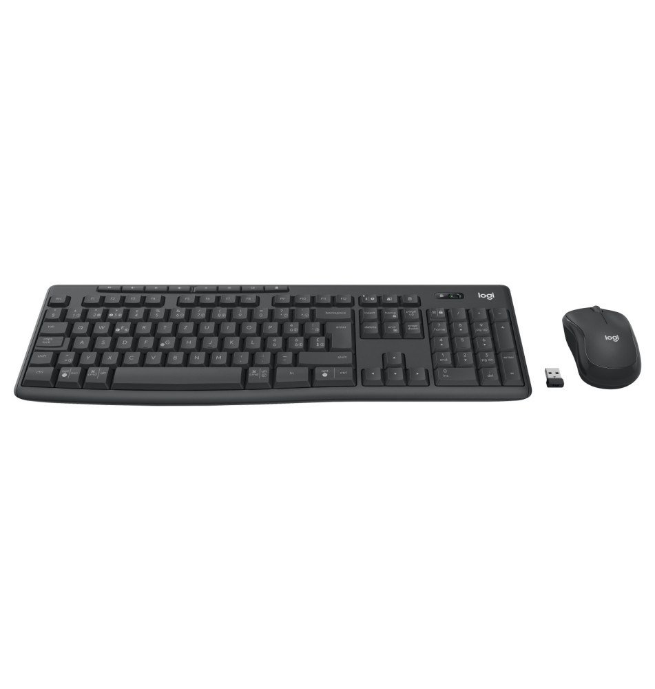 Logitech Desktop MK370 Wireless Combo for Busi   CH  BOLT black BT