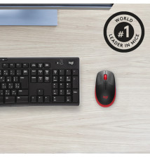  Logitech M190 Wireless  Mouse Red     910 00590