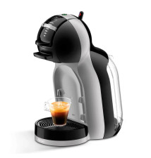 Máquina de Café de Cápsulas DELONGHI Gusto Mini EDG155BG (0.8L - 1460W - Preto/Cinzento)