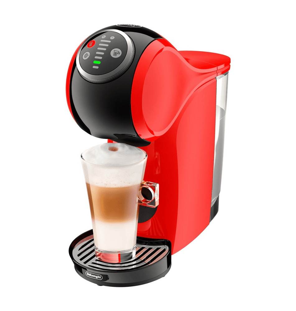 Máquina de Café Automático DELONGHI EDG315R Genio Plus (0.8L - 1460W - Vermelho)