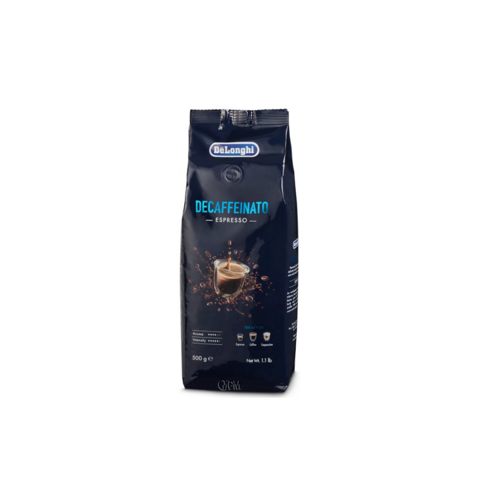 Café DELONGHI DLSC607 (Descafeinado - 500G - Grão)