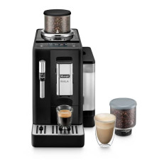 Máquina de Café Automática DELONGHI Rivelia (1.4L - 1450W - Preto/Inox)