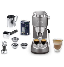 Máquina de Café Manual DELONGHI Dedica Arte (1L - 1350W - Cinzento)