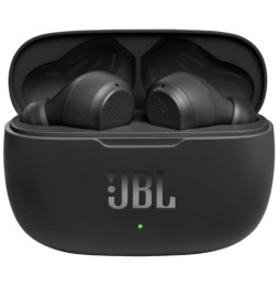 Auriculares Bluetooth JBL Wave 200TWS (Preto) - JBLW200TWSBLK