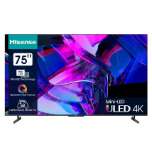 Hisense 75U7KQ 75  Mini LED UHD 144Hz HDMI 2 1 HDR10 