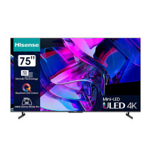 Hisense 75U7KQ 75  Mini LED UHD 144Hz HDMI 2 1 HDR10 