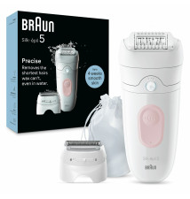 Depiladora Braun Silk Epil Series 5 5 030  Con Bater a  4 Accesorios