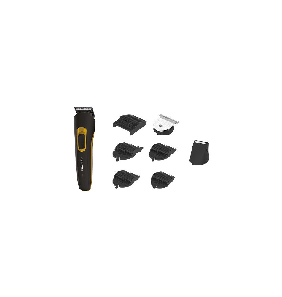 CORTAPELOS ROWENTA MULTISTYLE 8 EN 1   CUCHILLAS ACERO INOX PARA PELO Y BARBA   CABEZAL CORTE DESMON