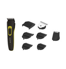 CORTAPELOS ROWENTA MULTISTYLE 8 EN 1   CUCHILLAS ACERO INOX PARA PELO Y BARBA   CABEZAL CORTE DESMON