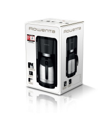 ROWENTA Filterkaffeemaschine Milano Thermo CT 3818 Black Stainless Steel