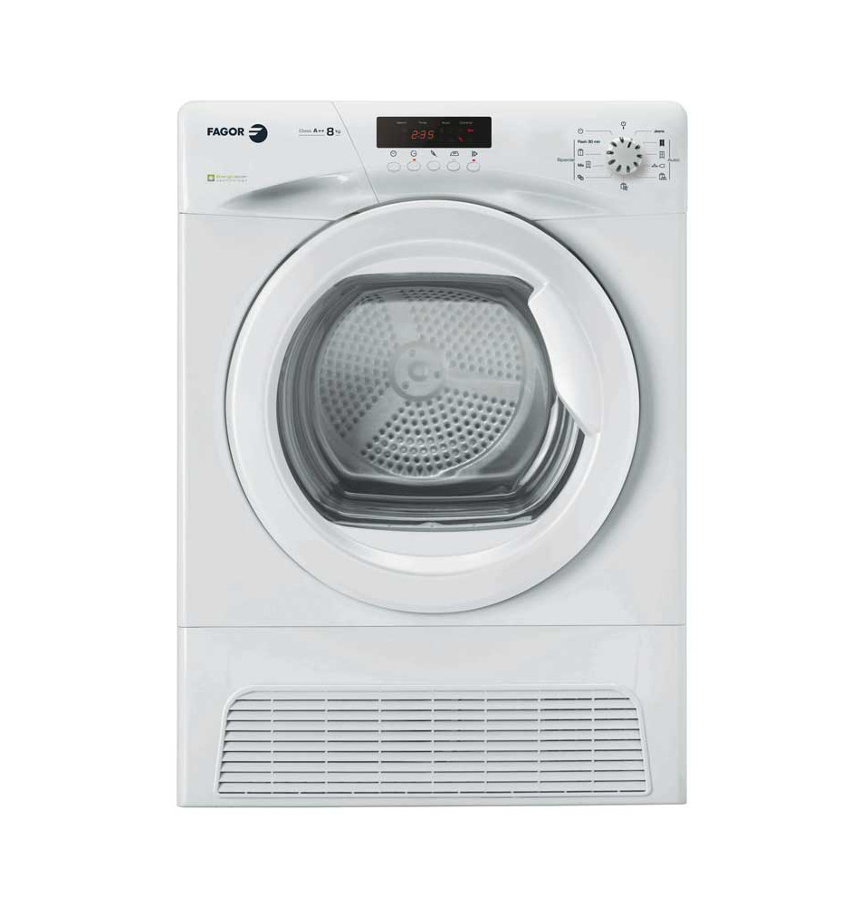 Máquina de Secar Roupa FAGOR SFE82AEA (Independente - 8Kg - Branco)
