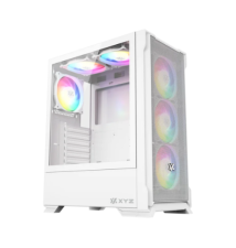 Caixa para PC XYZ AIRONE 300 X MESH (ATX, Micro-ATX, Mini-ITX - aRGB - Branco)