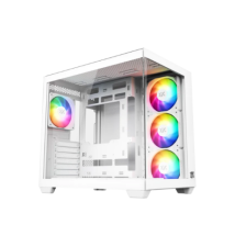 Caixa para PC XYZ TESSERACT X (ATX, Micro-ATX, Mini-ITX - aRGB - Branco)
