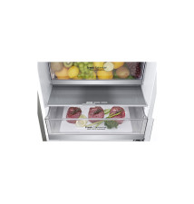 Frigorífico Combinado LG GBB72NSUCN (Independente - 384L - Inox)