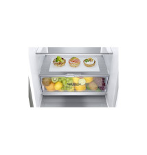 Frigorífico Combinado LG GBB72NSUCN (Independente - 384L - Inox)