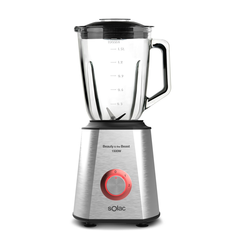 Liquidificadora SOLAC BV5728 (1.5L - 1500W - Inox)