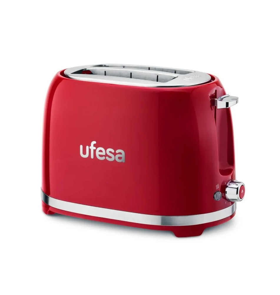Torradeira UFESA Classic Pin Up (850W - 2 Fatias - Vermelho)