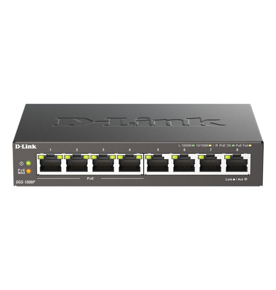 D-Link DGS-1008P/E