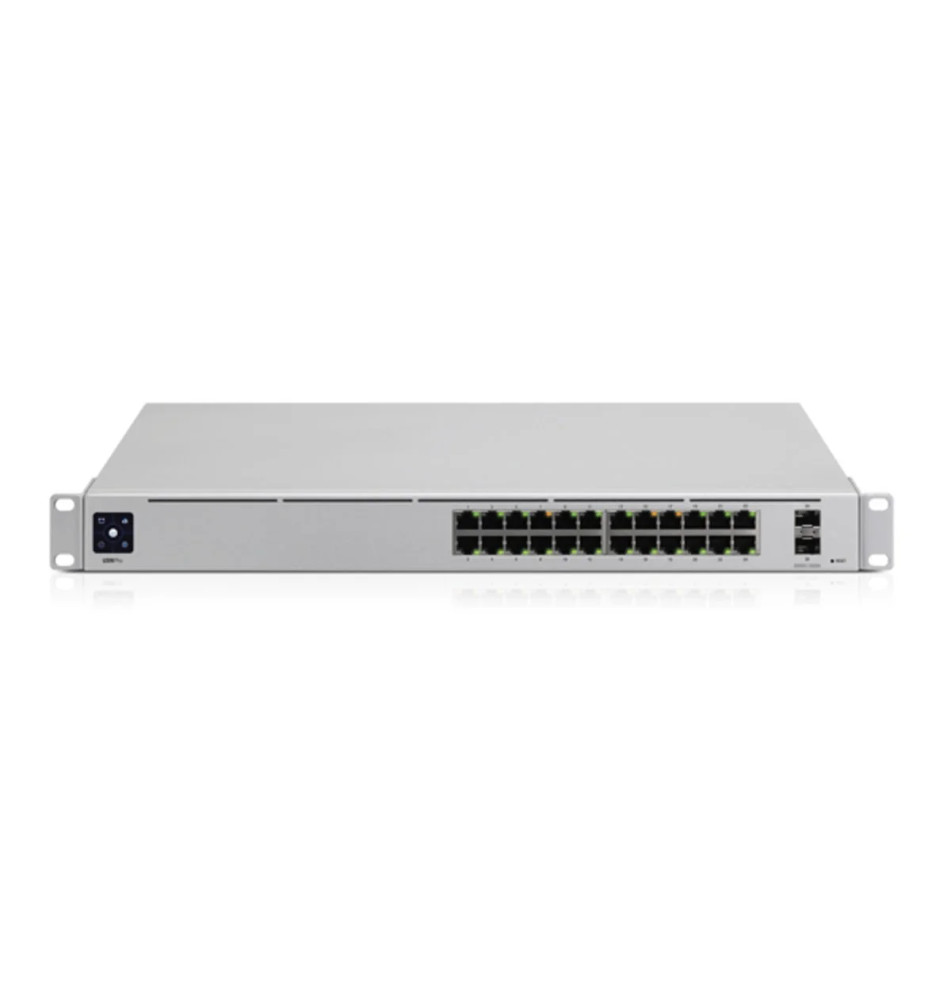 Switch de Rede UBIQUITI UniFi Pro 24 (Managed - 24 Portas - Cinzento)