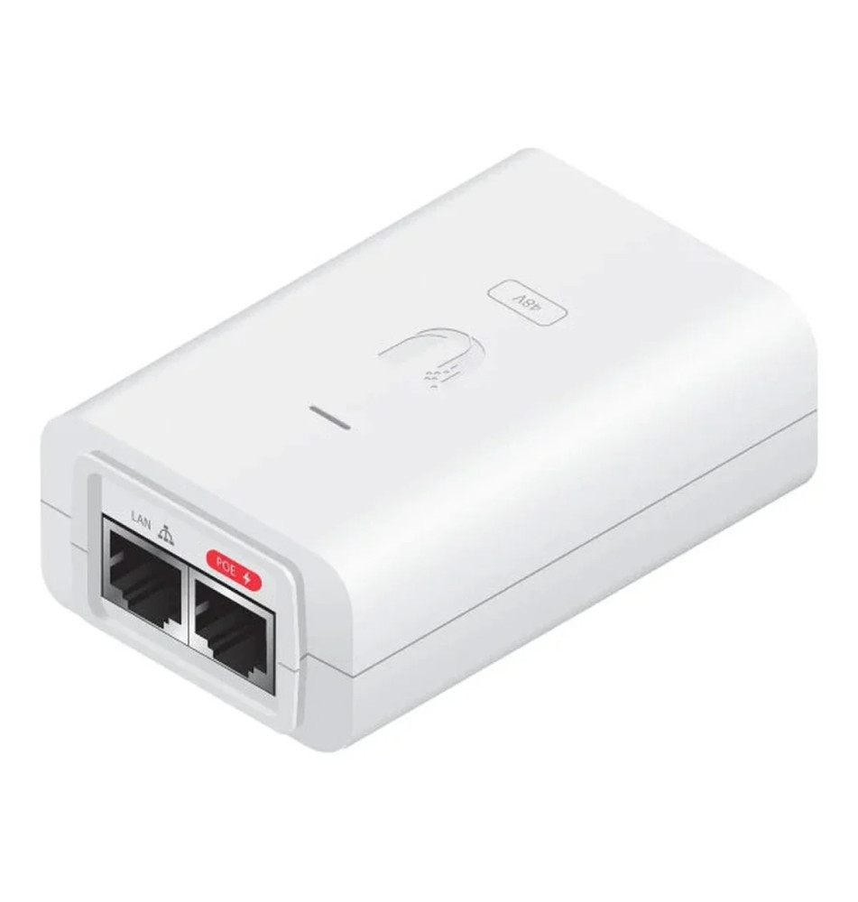 Injetor PoE UBIQUITI 24VDC (60Hz - 2 Portas - Branco)