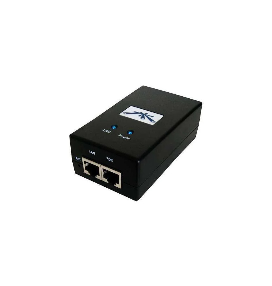 Injetor PoE UBIQUITI POE-48-24W (60Hz - 4 Portas - Preto)